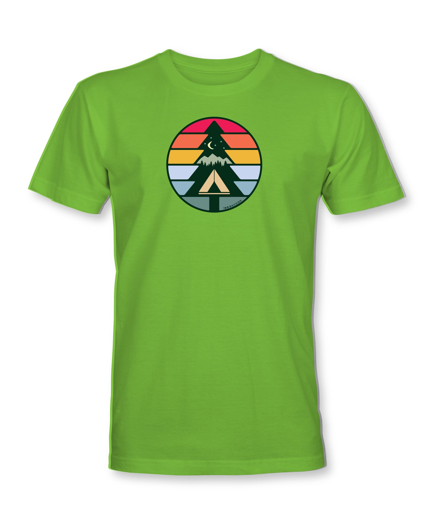 Camping Tree Tee Shirt