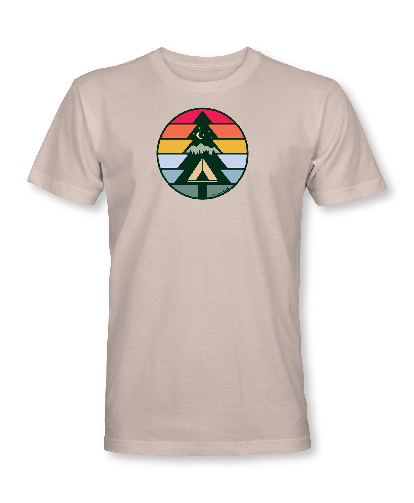 Camping Tree Tee Shirt