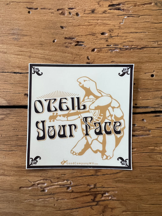 Oteil Your Face 3 Sticker